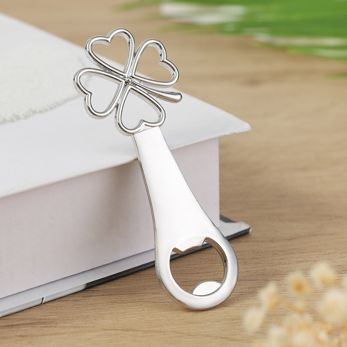 Cross-border Creative Four-leaf Clover Metal Bottle Opener Party Gift Zinc Alloy Portable Household Bottle Opener Wholesale - Image 16