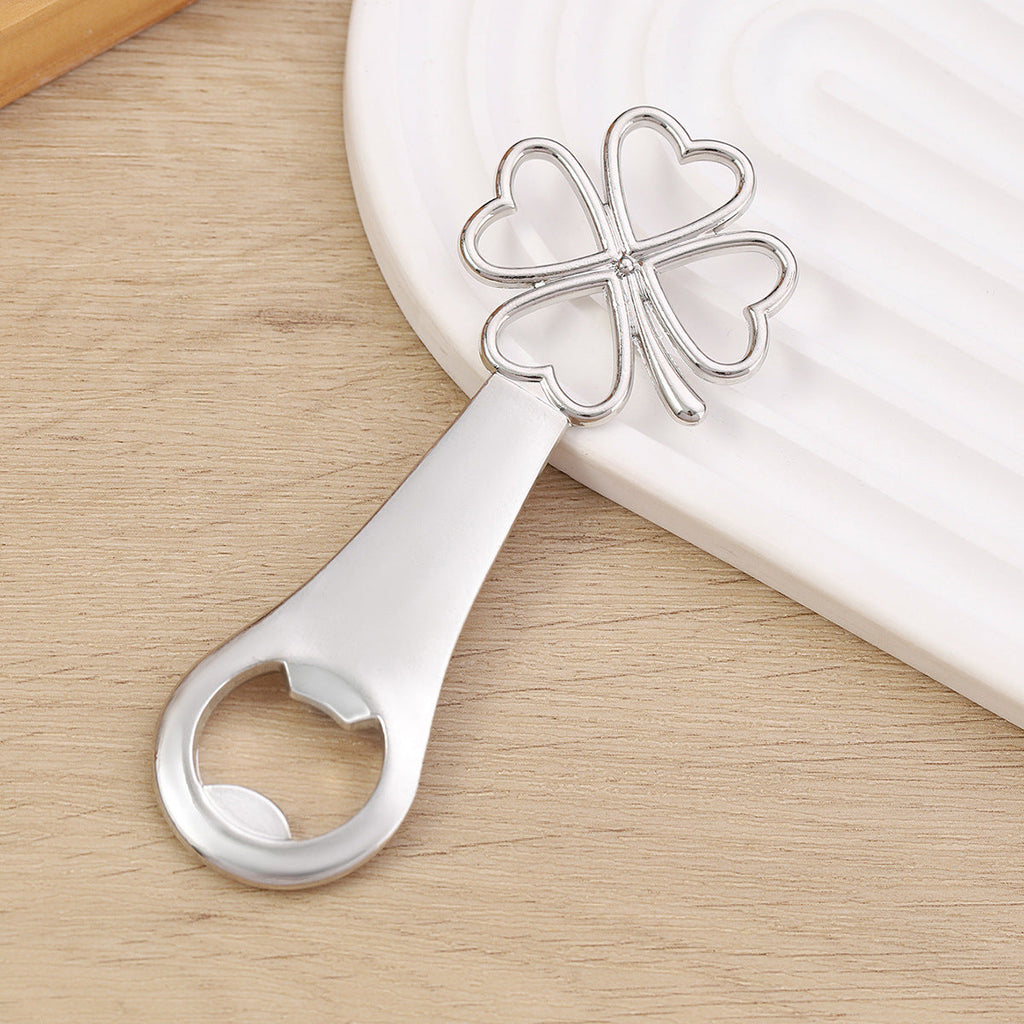 Cross-border Creative Four-leaf Clover Metal Bottle Opener Party Gift Zinc Alloy Portable Household Bottle Opener Wholesale - Image 15