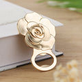 Rose Bottle Opener – Gold Metal Flower Cap Lifter - Image 6