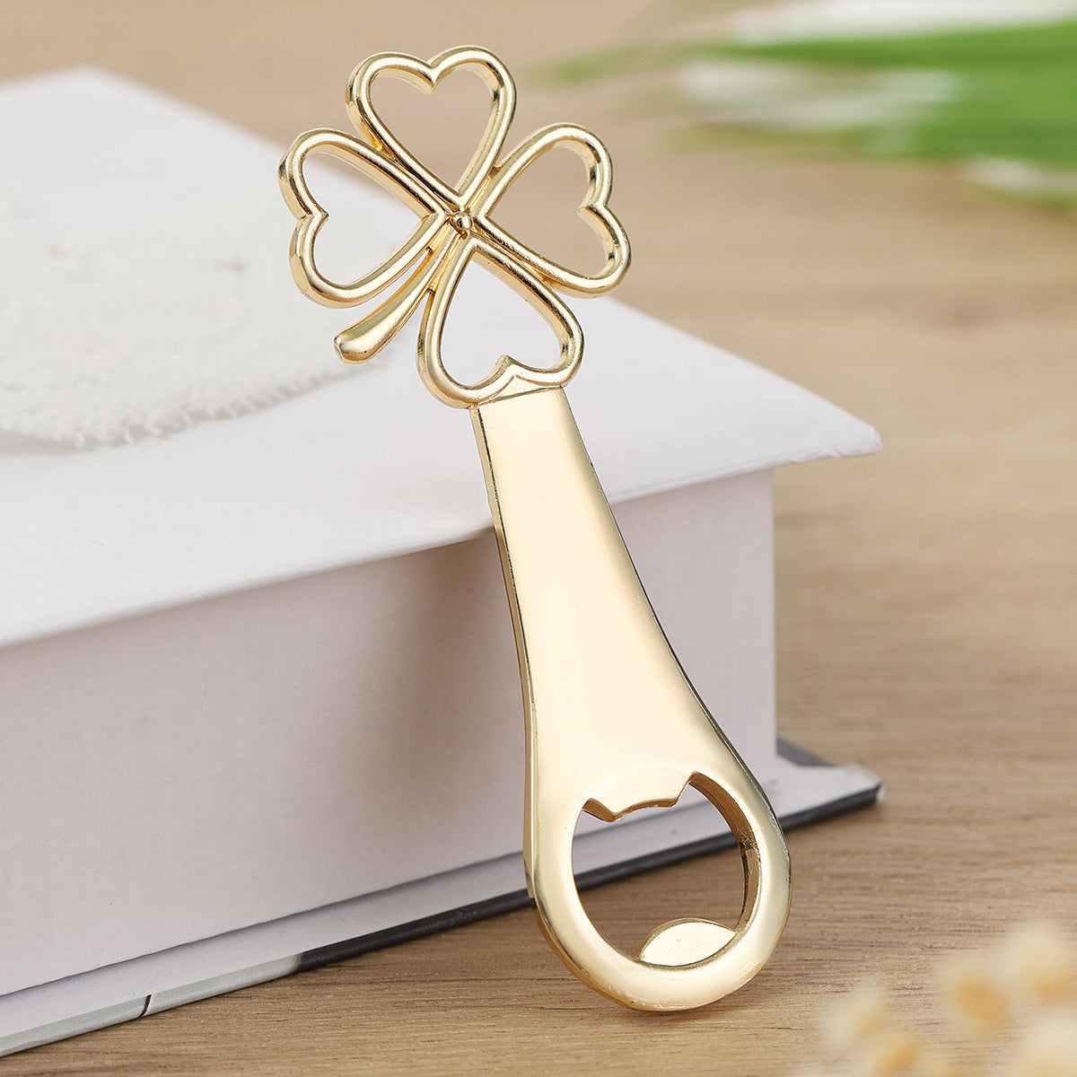Cross-border Creative Four-leaf Clover Metal Bottle Opener Party Gift Zinc Alloy Portable Household Bottle Opener Wholesale - Image 12